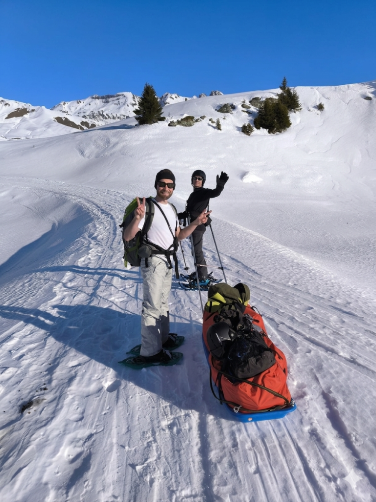 beaufortain raquettes